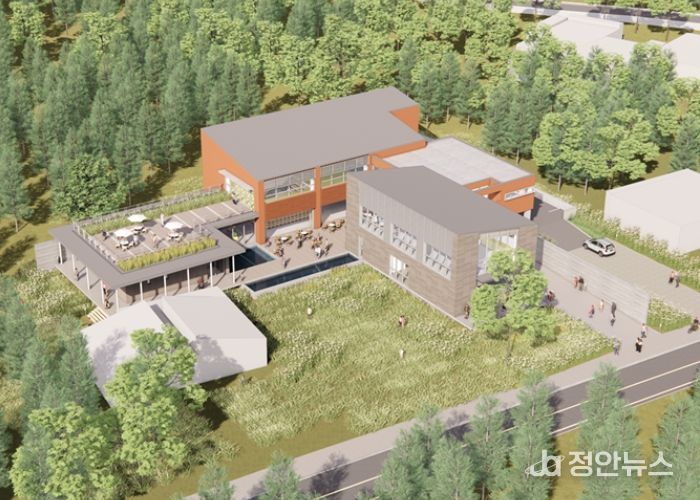 조안면 공공도서관 조감도