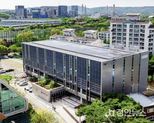 강일구민체육센터 외관 전경