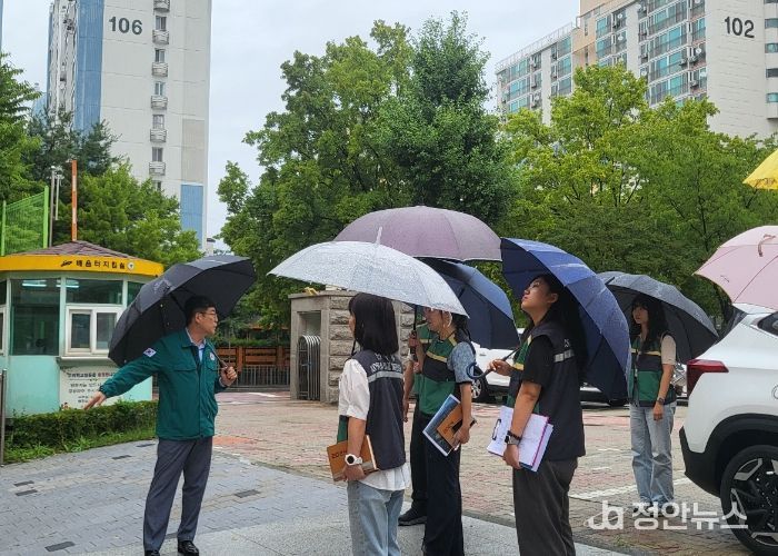 안산교육지원청, 호우경보 대비 각급학교 시설물 안전 점검 실시