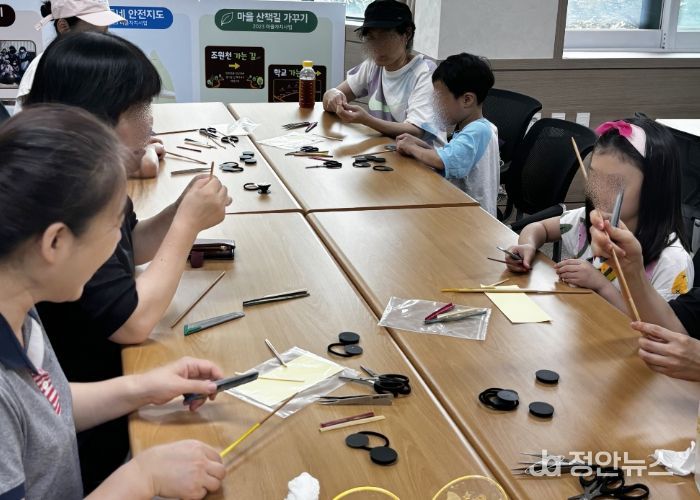 장안구 조원2동 주민자치센터, 여름방학 맞이 보리아트 프로그램 진행