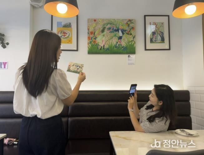 관악구 스팟갤러리 2차 전시회(낙성대동 엔조파스타)