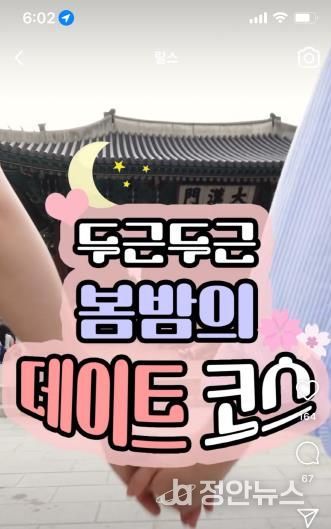 대학생크리에이터 콘텐츠 예시