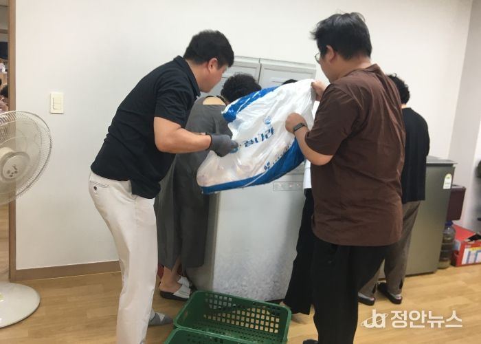 고양시 원신동, 경로당 및 취약계층에 말복 맞이 삼계닭 나눔