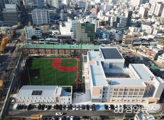 100년 역사의 광주광역시수창초, 그린스마트스쿨로 새단장 완료