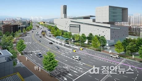 중앙IC 램프 조감도