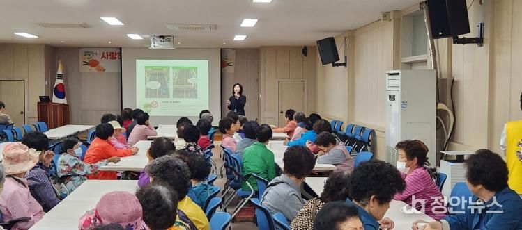 군위군, 찾아가는 어르신 교통안전 교육 실시