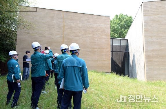 박정주 행정부지사 안전대전환 현장점검