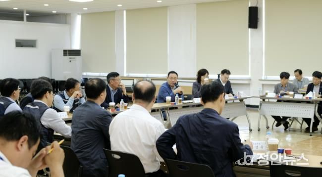 처인구 SK에코플랜트와 반도체클러스터 점검회의