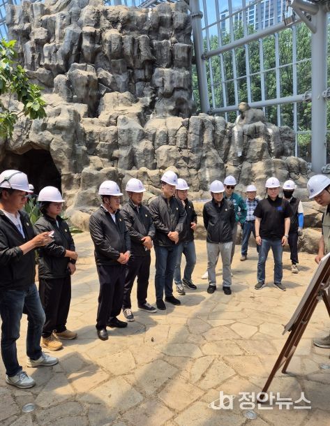 포항시의회 건설도시위원회, 현장방문