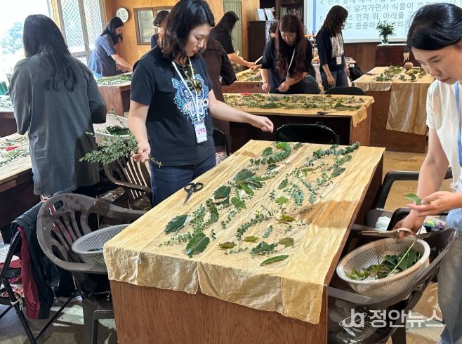 교원 대상 '치유농업 프로그램'