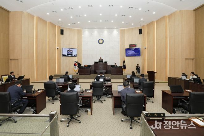 예산군의회, 제319회 임시회 폐회