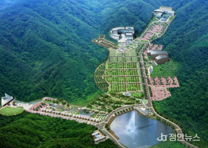 용인평온의숲 조감도