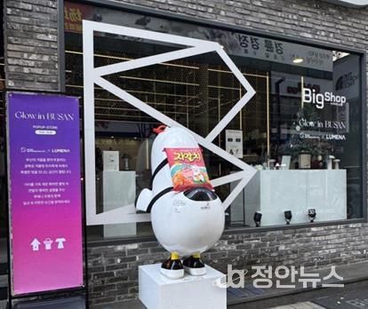 팝업 존 쇼윈도