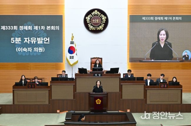 제333회 서울특별시의회 정례회 이숙자 운영위원장 5분 자유발언