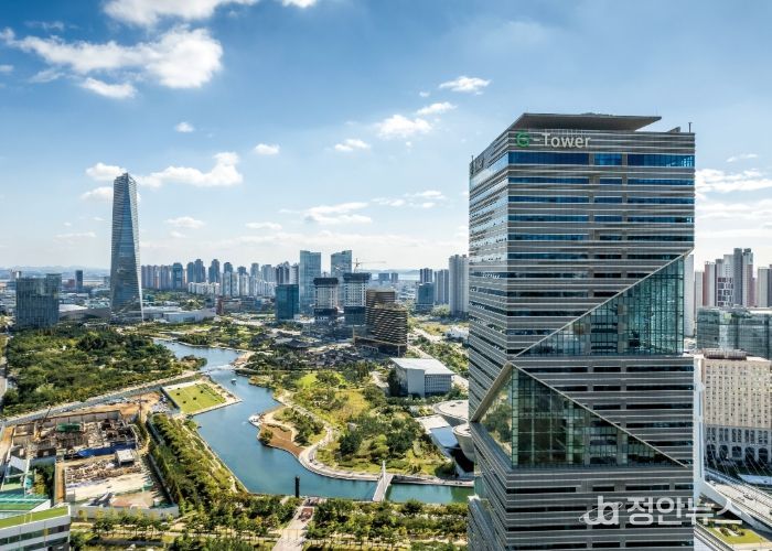 송도지타워(IFEZ) 전경