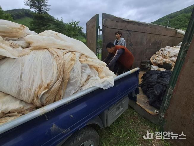 영농폐기물 배출