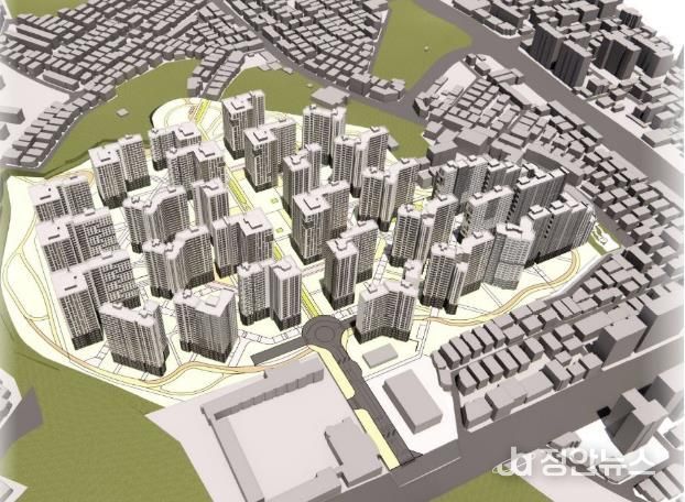 양천구, 신월시영아파트 재건축 조감도