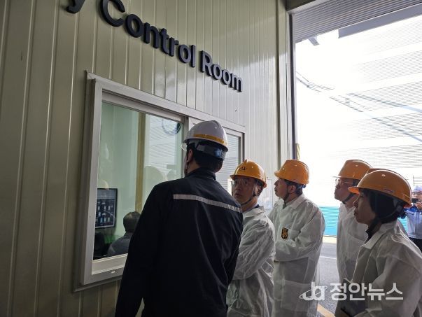 이복원 경제부지사, 충청북도 AI제조혁신 현장점검