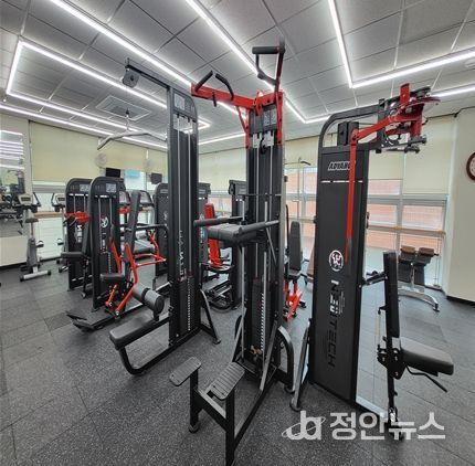 김해시청 체력단련실