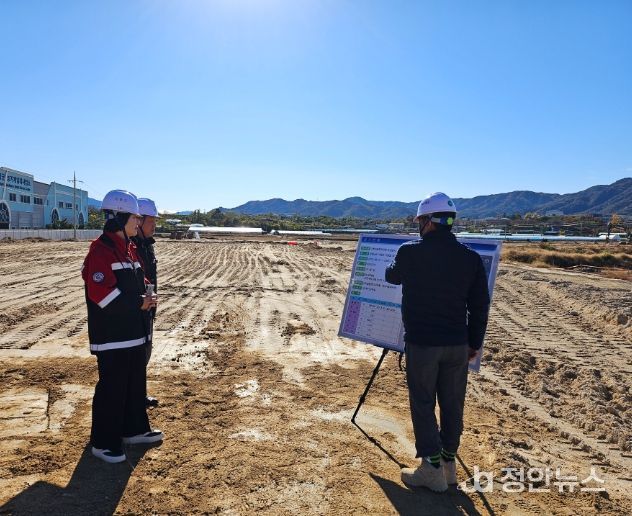 의료복지타운·화장시설 건설현장 점검