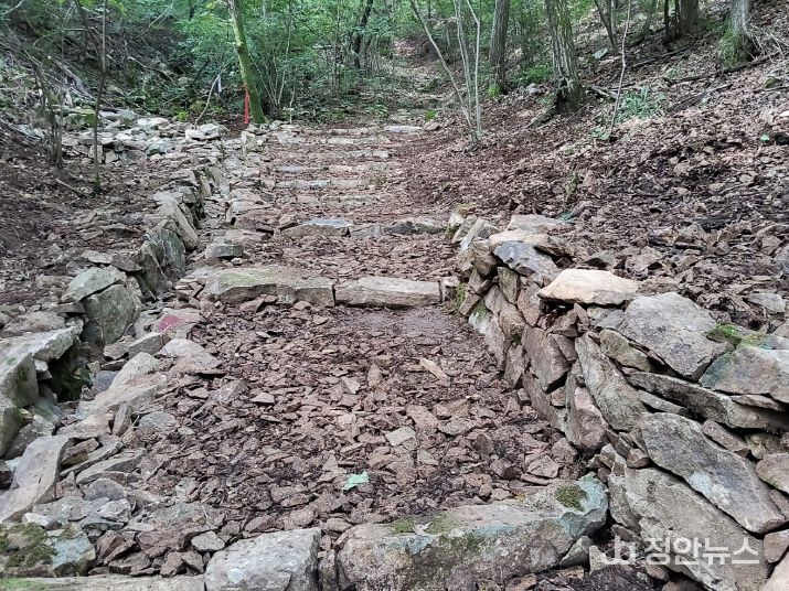 개삼터공원~물굴 등산로
