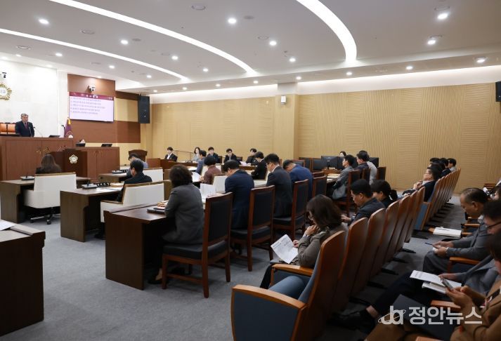 서천군의회, 5일간 열린 제336회 임시회
