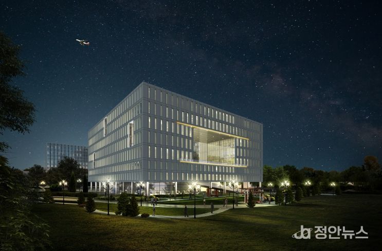 항공업무시설 조감도