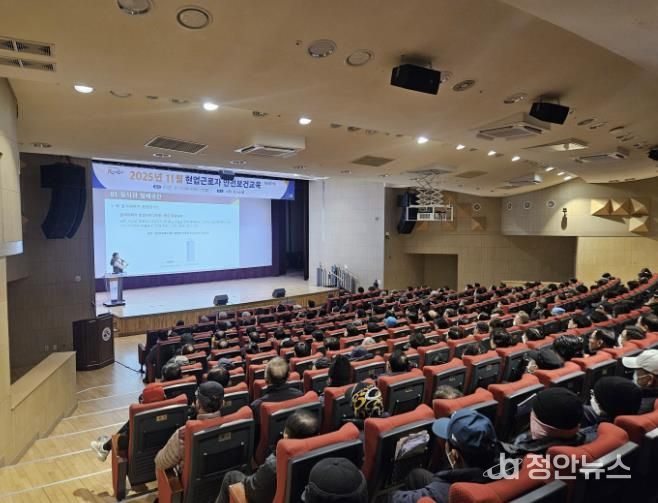 시흥시, 질식사고 예방 밀폐공간 작업 안전보건교육 실시