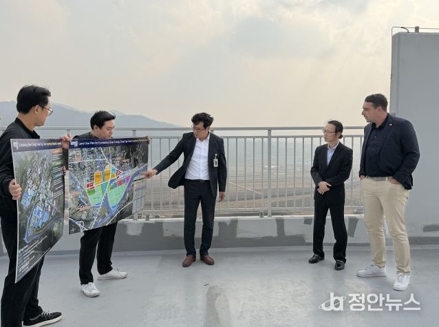 세계적 온실시공 네덜란드 기업 봄(Bom)그룹, 음성군 방문