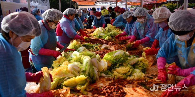 서산시자원봉사센터, 수재민·취약가정 돕는 ‘사랑의 김장나눔’ 행사