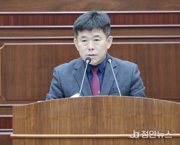 연천군의회 박운서 의원, 5분 자유발언