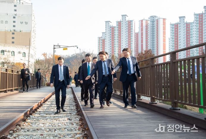 군산 철길숲 준공식