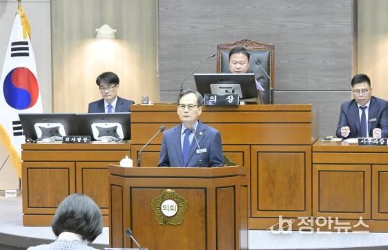 순창군의회 최용수 의원 5분 자유발언