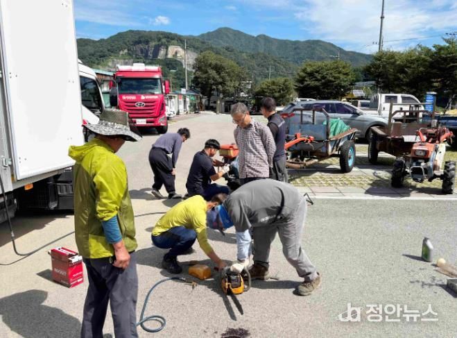 함양군, 2025년 농기계 순회수리 및 안전교육 마무리