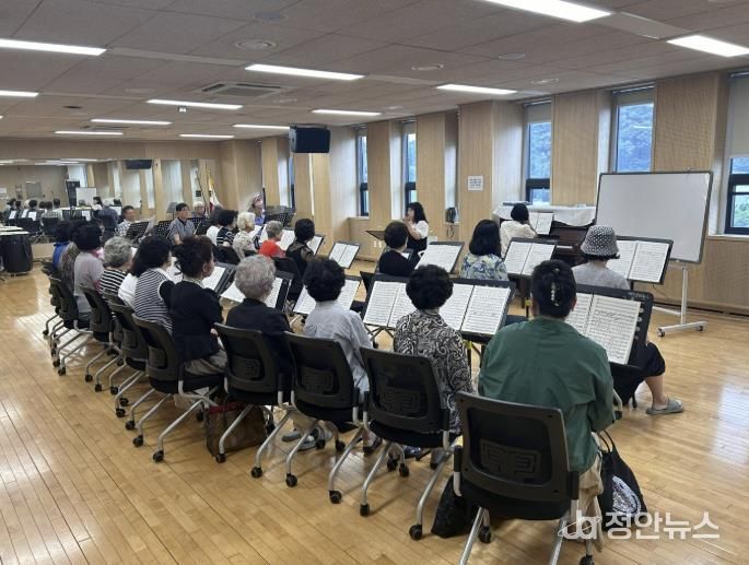 문화강좌(가곡교실) 활동 모습