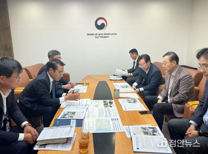 국토교통부 장관 면담 지역 핵심 SOC 현안 건의