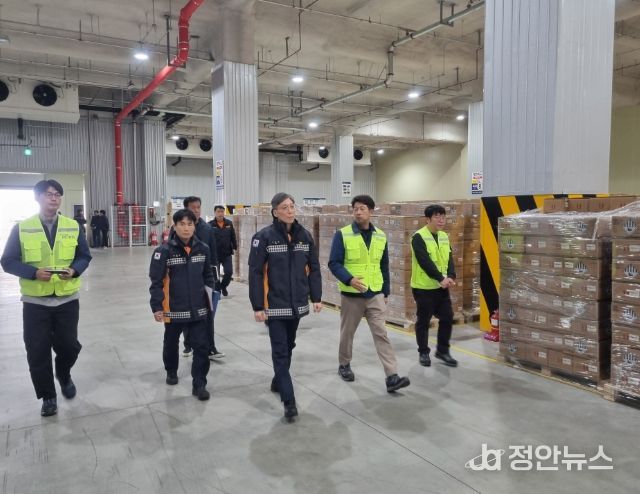 “천안월드인물류센터”현장 지도방문