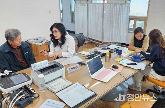 옹진군, 2025년 모바일 헬스케어사업 성공적 마무리