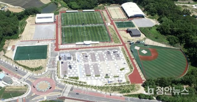 진천종합스포츠타운 사진