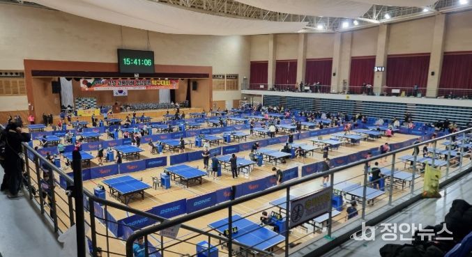 고성군, 제7회 고성 고룡이배 경남오픈 탁구대회