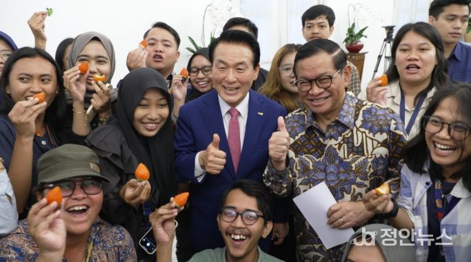 논산시 농식품 해외박람회·2027 논산세계딸기산업엑스포, 자카르타와 공동 협력