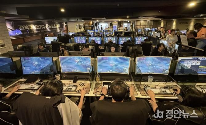 관악구 전국 최초 청년 1인가구 대상 e스포츠대회 'LOL림픽' 진행 모습