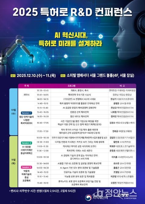 2025 특허로 R&D 컨퍼런스 포스터