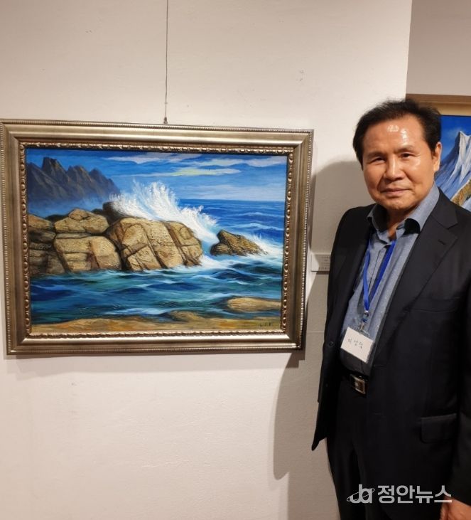 약사 출신 화가 이상락 씨, 고향사랑기부금 2000만원 기부