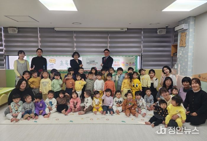 국공립불로대광로제비앙어린이집, 초록나눔아트페어 수익금 전액 인천서구복지재단에 기탁