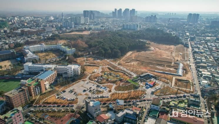 도시에 숲을 더하다... 익산, '명품 공원도시' 완성