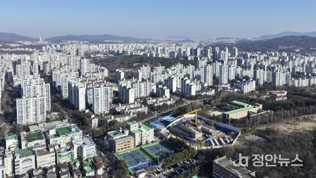 분당 노후계획도시 전경