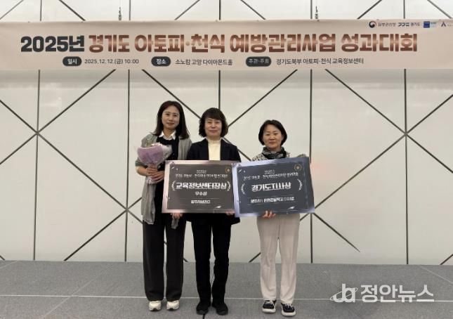 양주시 보건소, 아토피천식 예방관리사업 ‘2년 연속 우수기관’ 쾌거