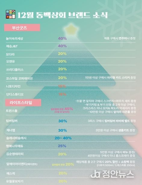 12월 프로모션 안내
