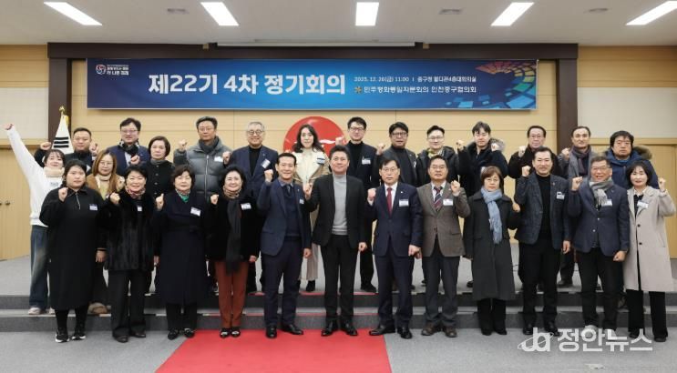 2025년 4차 인천중구협의회 정기회의 개최